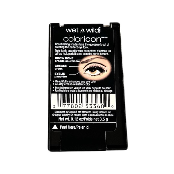 Wet n Wild Spoiled Brat Coloricon Eyeshadow Trio Goth Emo Scene Discontinued NWT - Picture 3 of 5